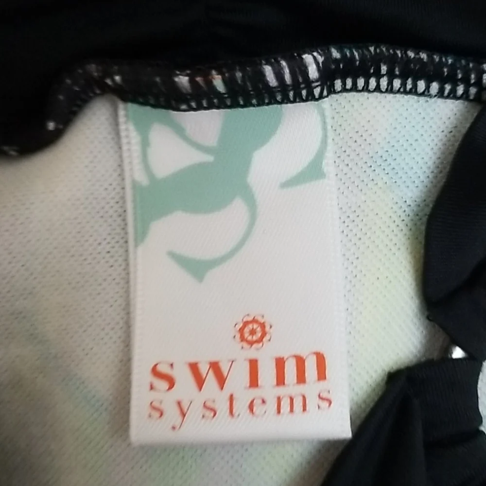 Swim Systems multicolored black full bikini Bottom